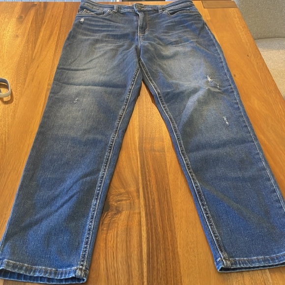 KUT jeans - girlfriend ankle straight leg - size 8 - Picture 3 of 5